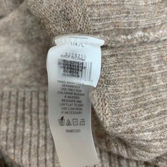 Vince Camuto Mutton Sleeve Mock Neck Sweater - Picture 6 of 7